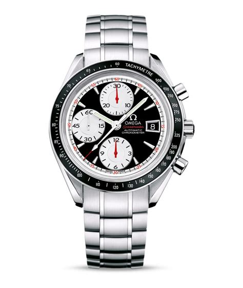 omega speedmaster black dial|white face Omega Speedmaster automatic.